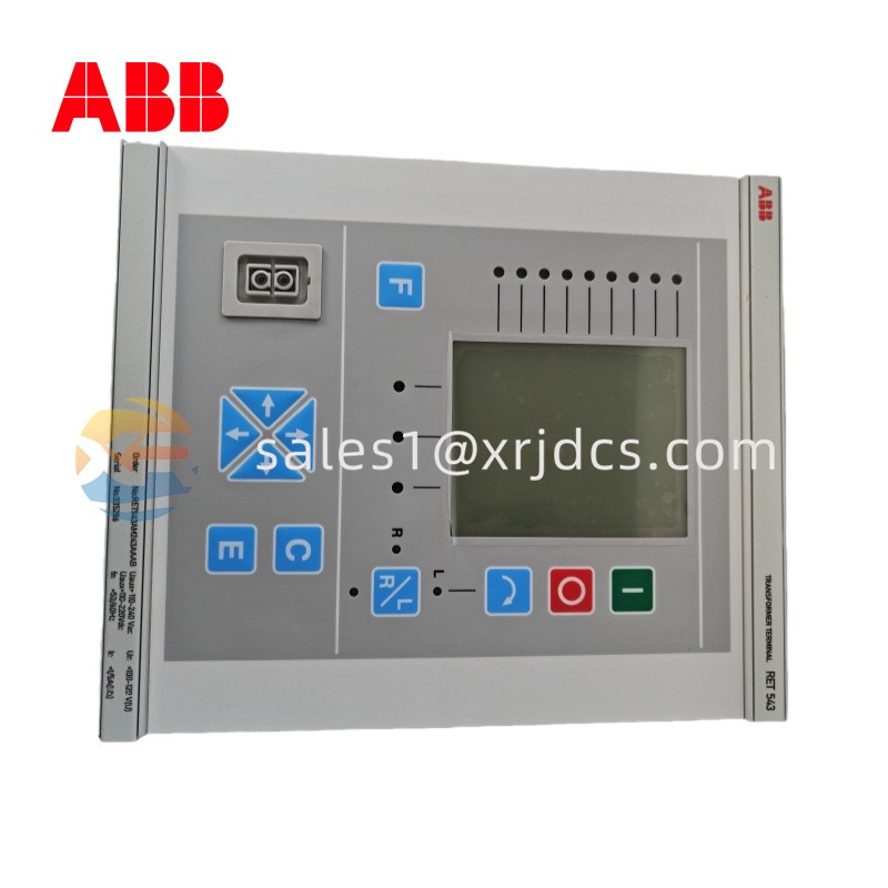 ABB RET543AM243AAAB | Transformer Protection & Control Relay0